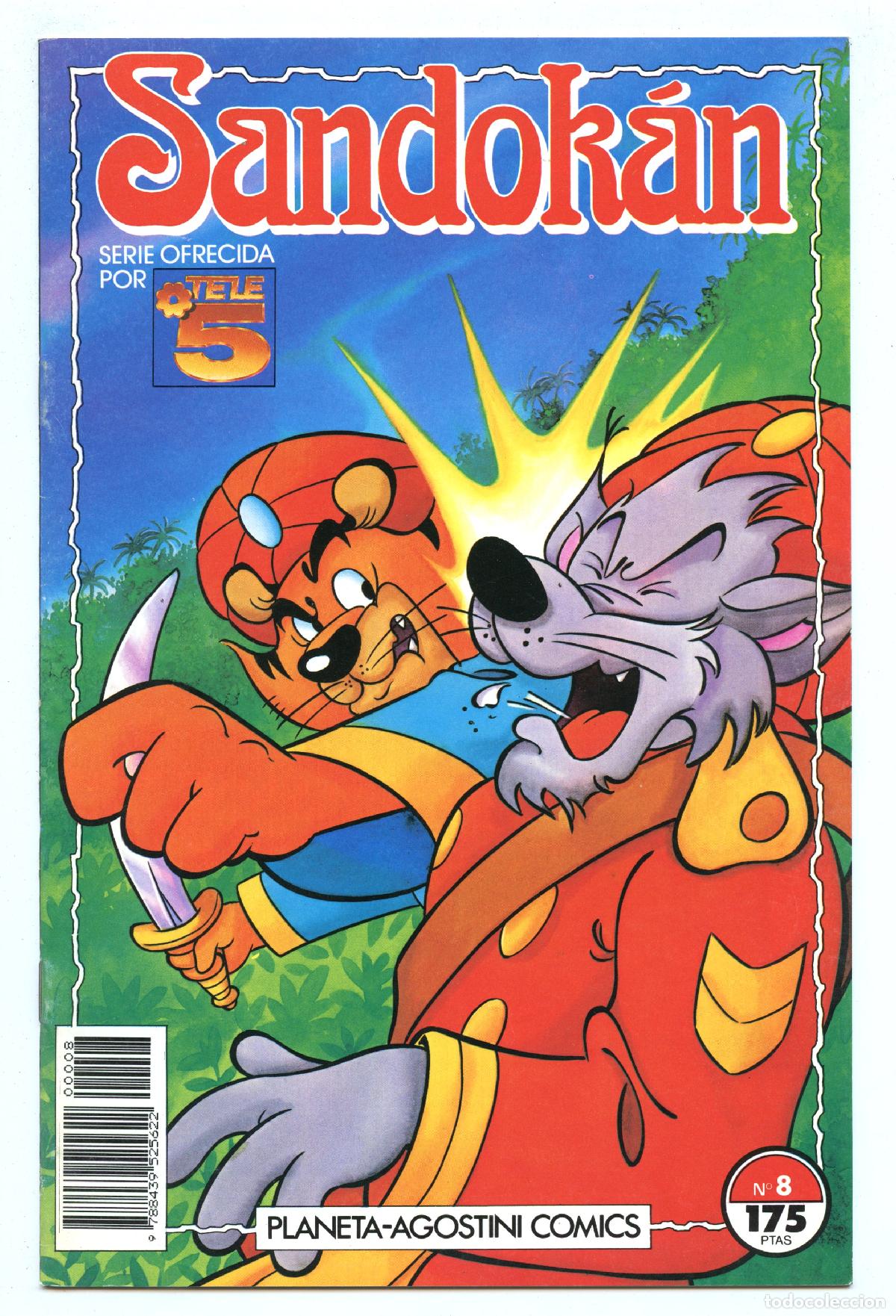 C&oacute;mics: SANDOK&Aacute;N n.8 (Planeta, 1992) - Foto 1