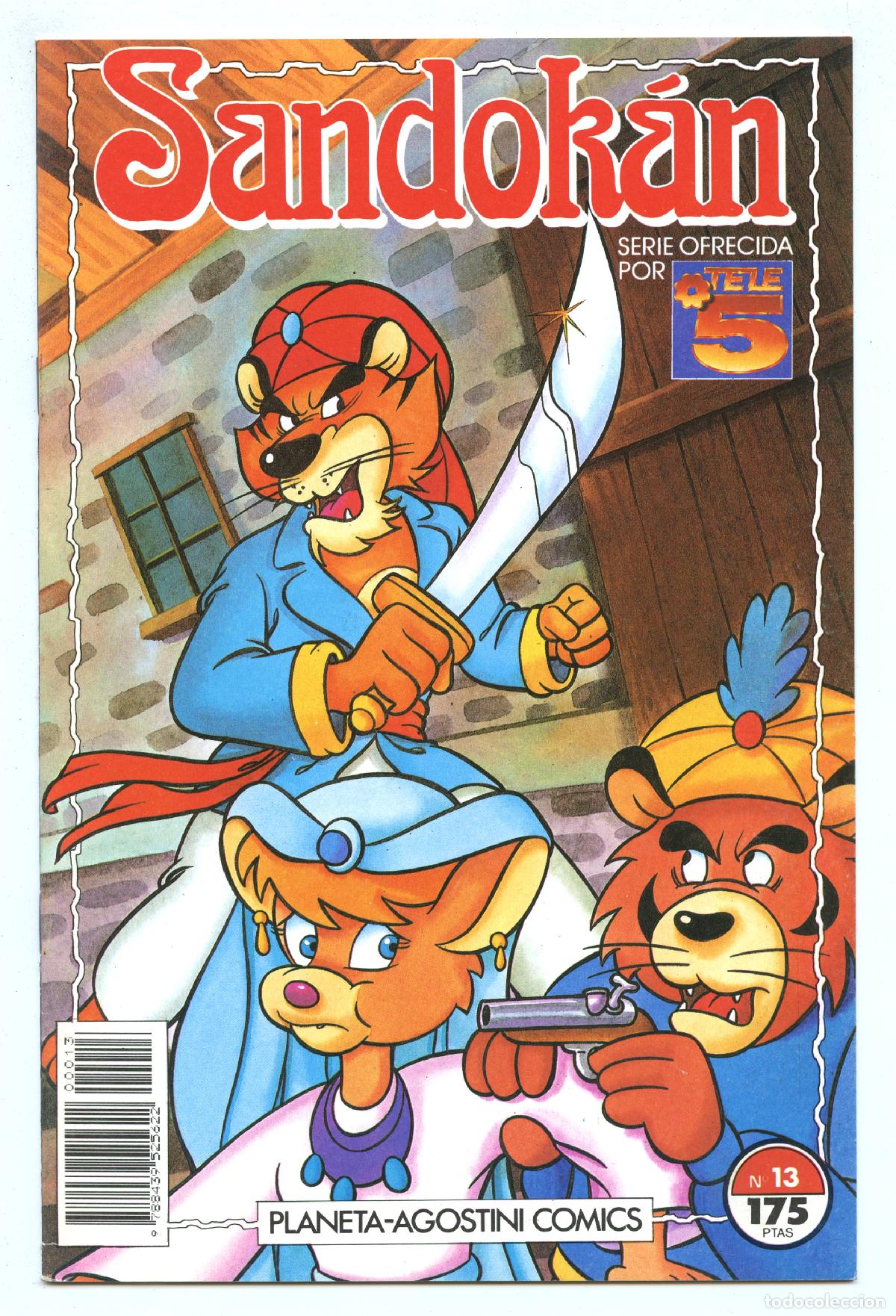 C&oacute;mics: SANDOK&Aacute;N n.13 (Planeta, 1992) - Foto 1