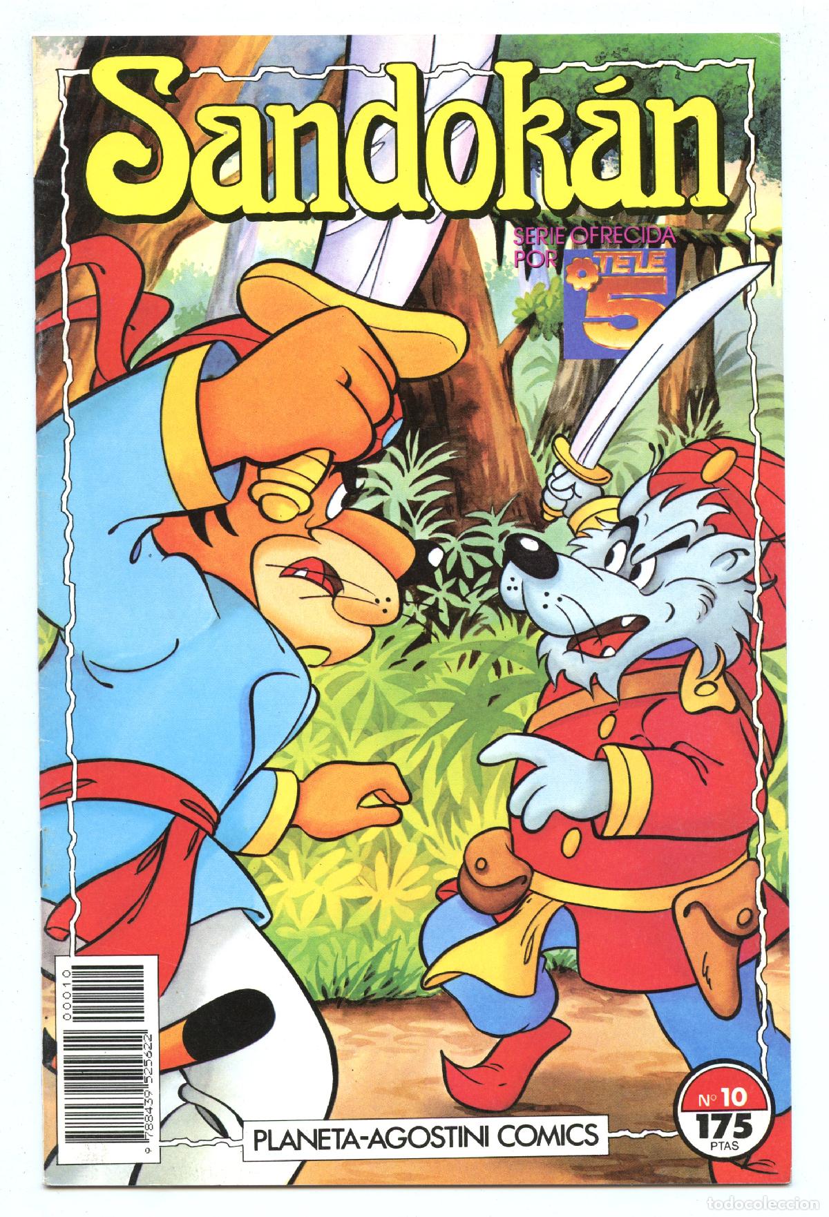 C&oacute;mics: SANDOK&Aacute;N n.10 (Planeta, 1992) - Foto 1