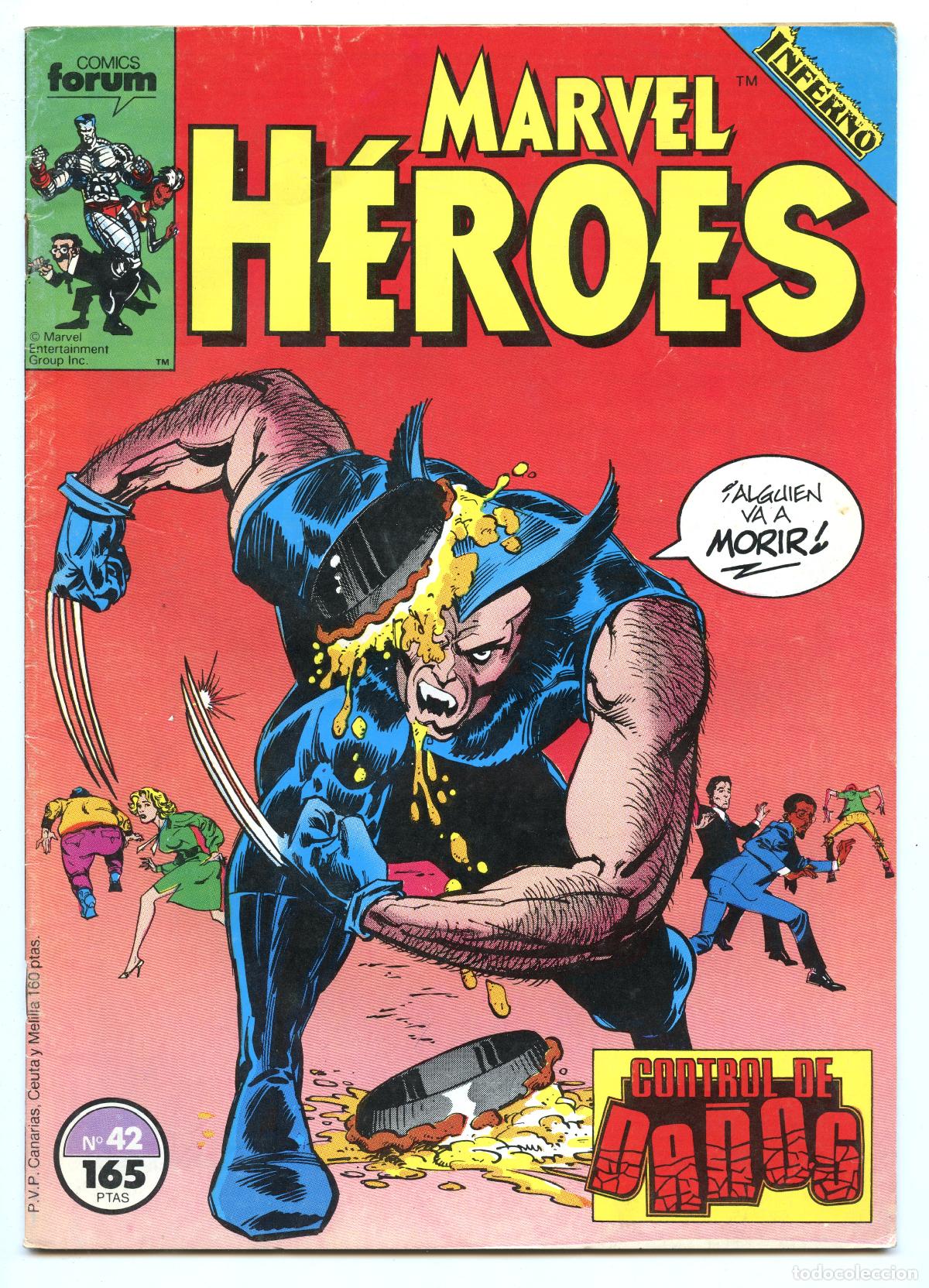 C&oacute;mics: MARVEL HEROES n.42 (Planeta, 1990) - Foto 1