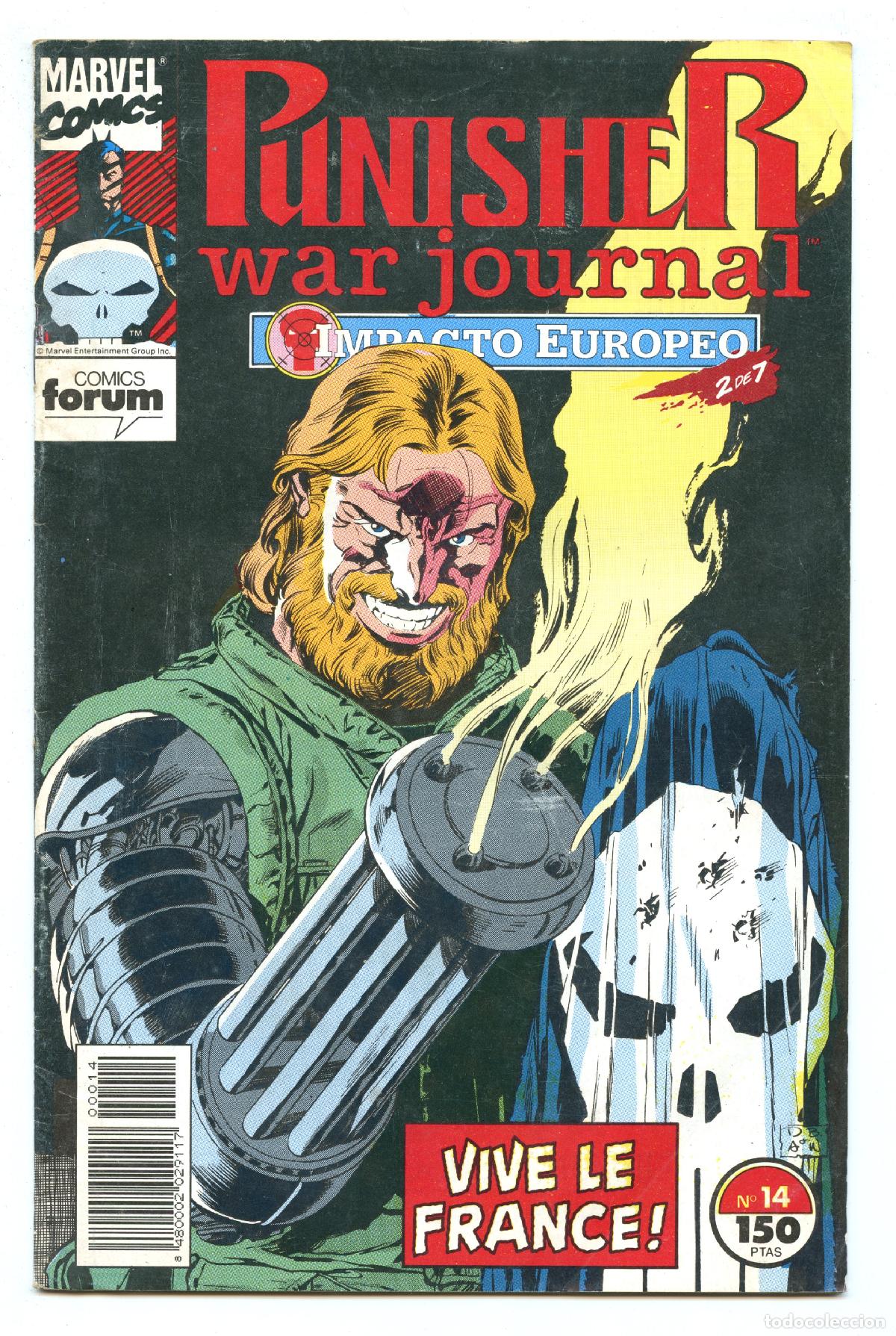 C&oacute;mics: PUNISHER WAR JOURNAL n.14 (Planeta, 1993) - Foto 1