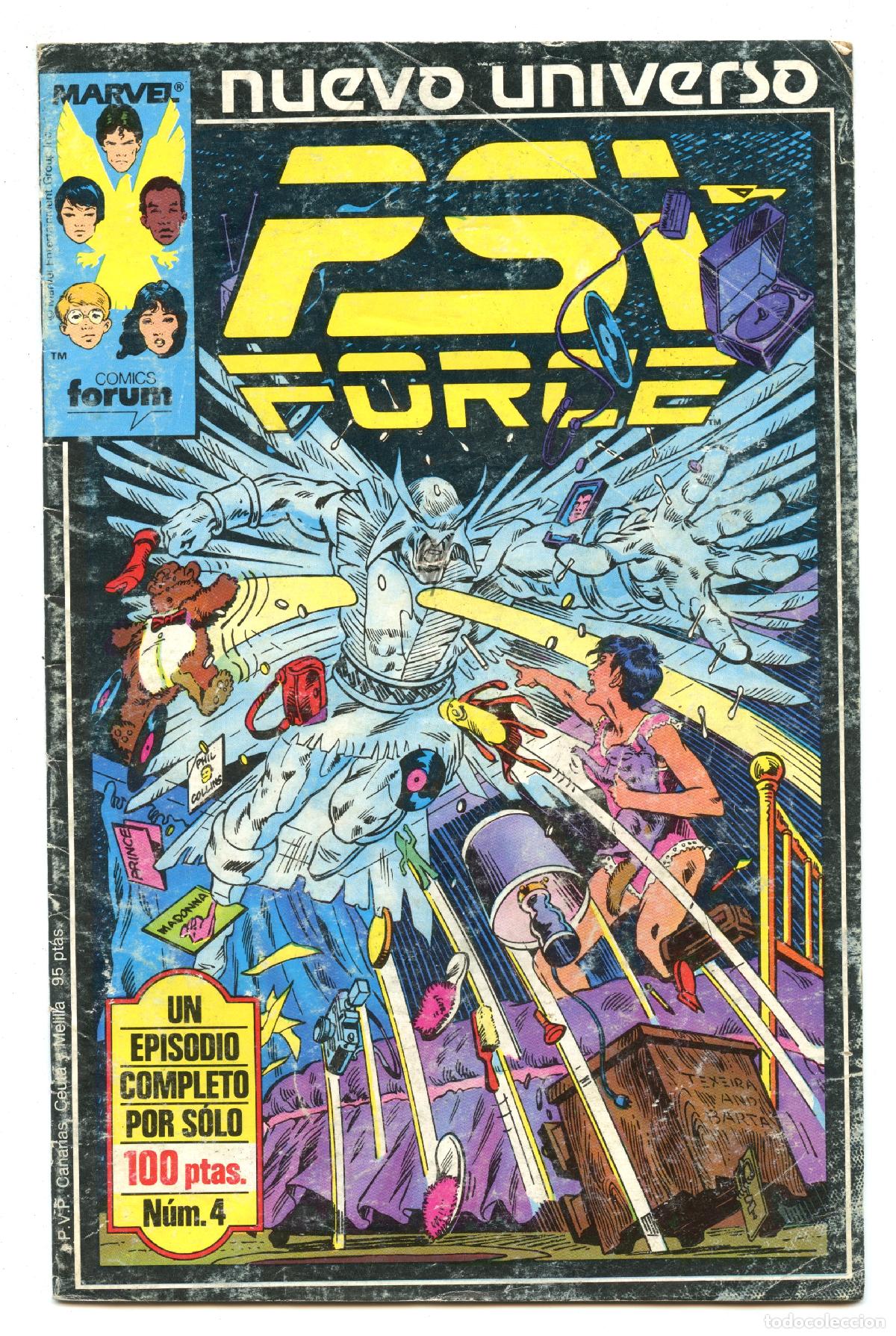 C&oacute;mics: PSI FORCE n.4 (Planeta, 1988) - Foto 1