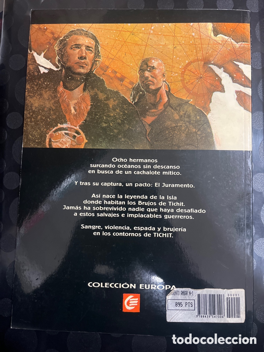 C&oacute;mics: EL JURAMENTO DEL &Aacute;MBAR N.1 EL AMOJAR ( 1996 ) - Foto 2
