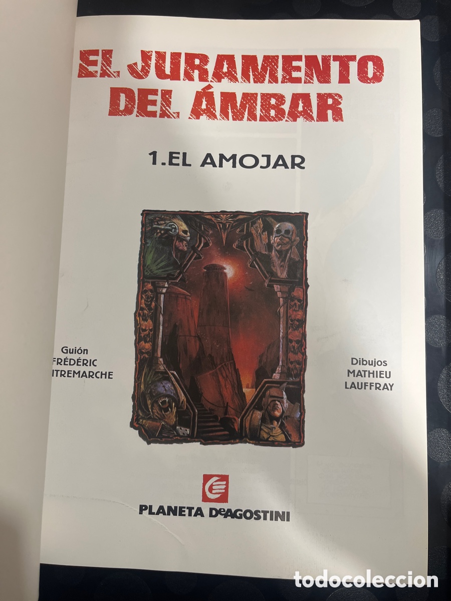 C&oacute;mics: EL JURAMENTO DEL &Aacute;MBAR N.1 EL AMOJAR ( 1996 ) - Foto 3