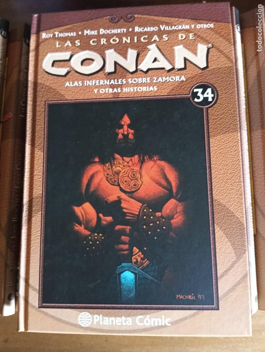 C&oacute;mics: LAS CRONICAS DE CONAN . Tomos del 1 al 34 (Editorial Planeta).COMPLETA. - Foto 4