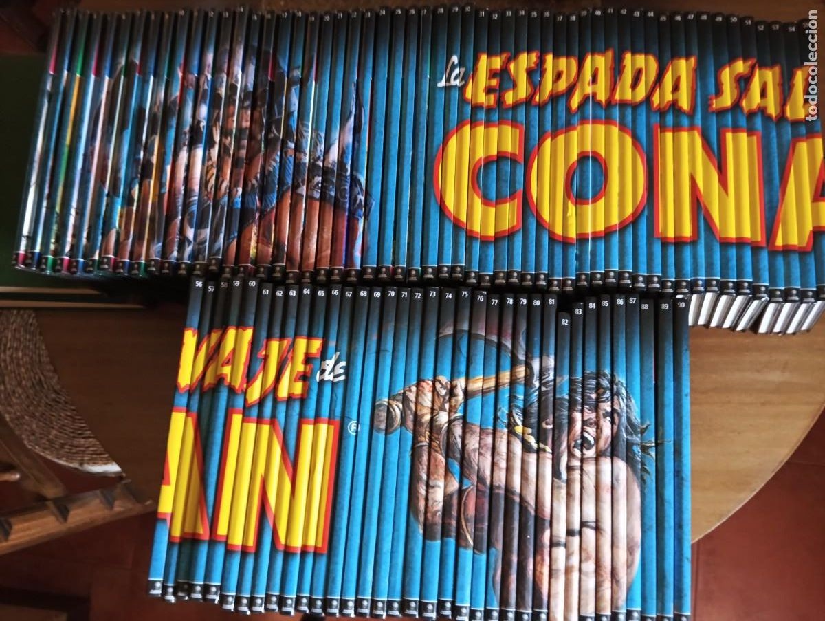 C&oacute;mics: LA ESPADA SALVAJE DE CONAN, COLECCI&Oacute;N COMPLETA.90 TOMOS. - Foto 1