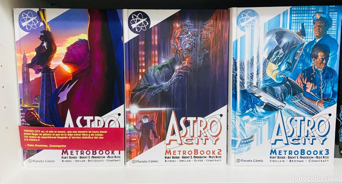 C&oacute;mics: Astrocity 1 a 3, de Busiek y Anderson. Planeta Comic - Foto 1