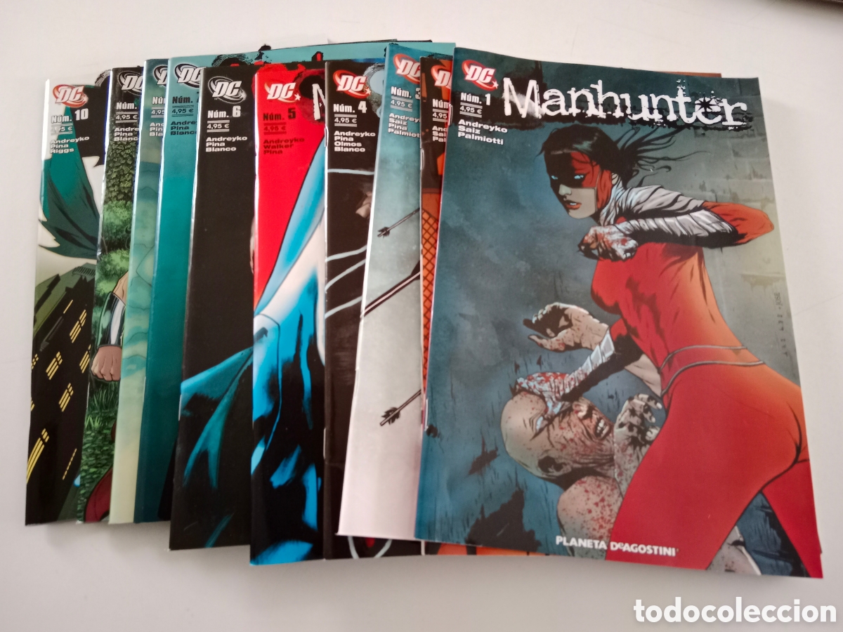 C&oacute;mics: Manhunter n&deg; 1 a n&deg;10 completa. Andreyko. Planeta - Foto 1