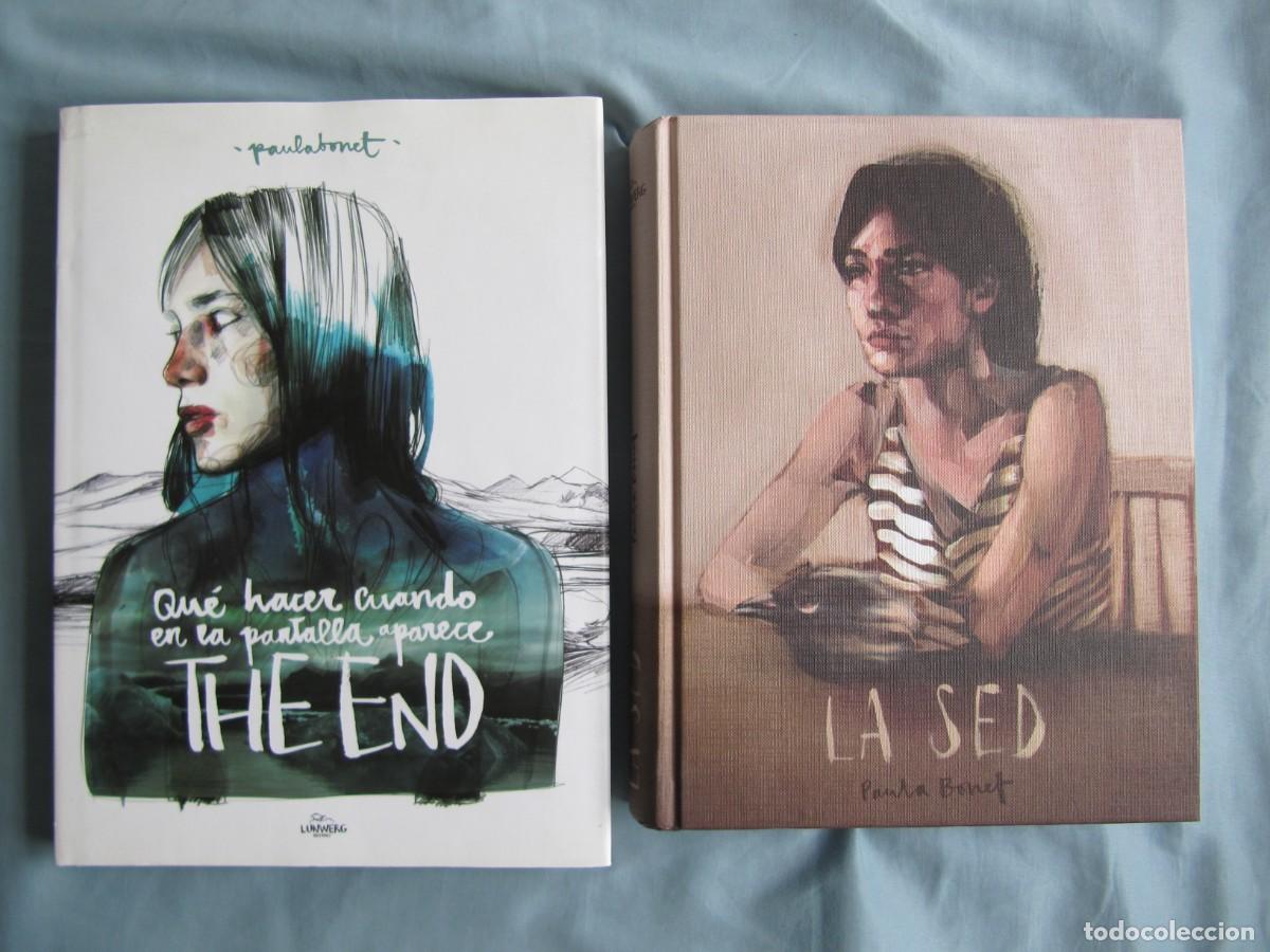 C&oacute;mics: PAULA BONET - THE END - LA SED - LOTE DE DOS LIBROS - Foto 1