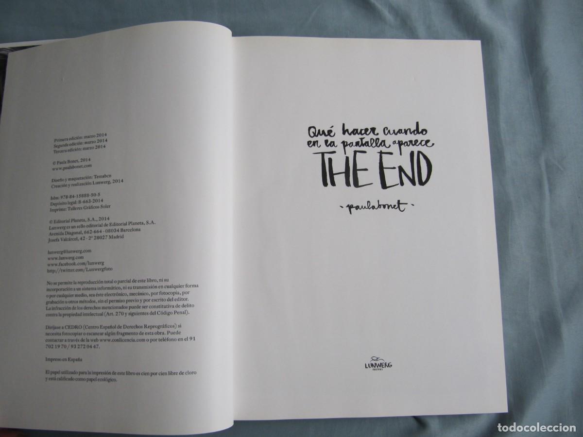 C&oacute;mics: PAULA BONET - THE END - LA SED - LOTE DE DOS LIBROS - Foto 10