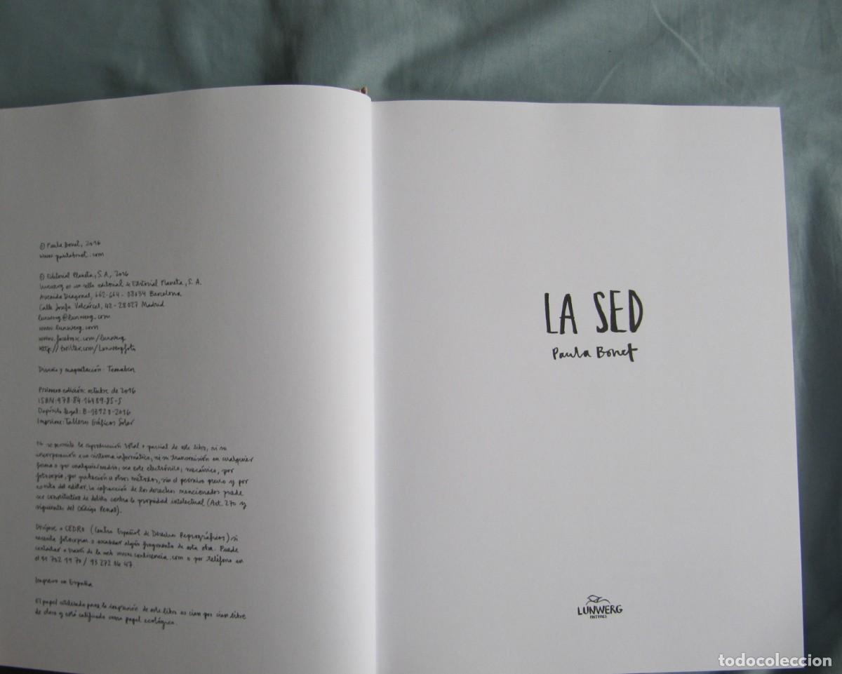 C&oacute;mics: PAULA BONET - THE END - LA SED - LOTE DE DOS LIBROS - Foto 19
