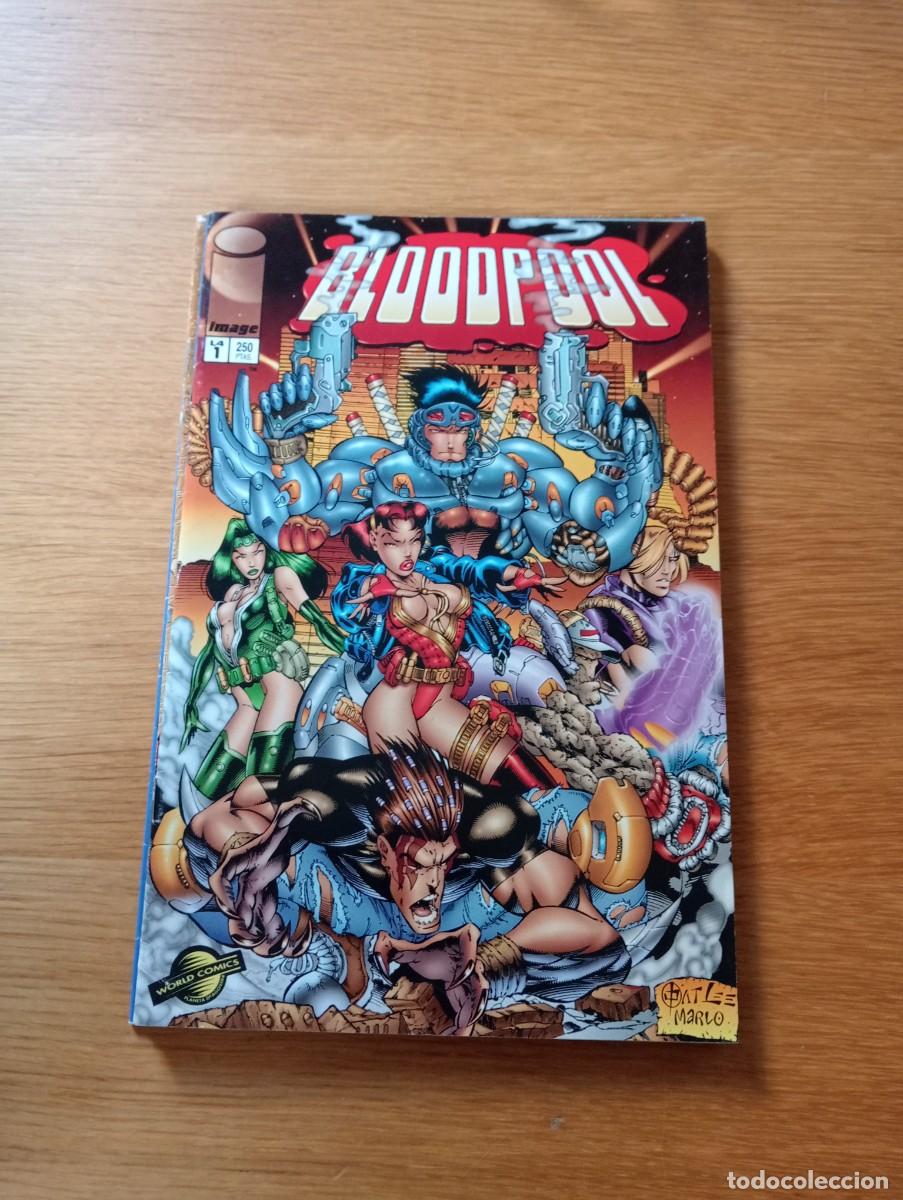 C&oacute;mics: COMPLETA. BLOODPOOL. 4 EJEMPLARES. GRAPA. PLANETA. IMAGE. WORLD C&Oacute;MICS. 1997. - Foto 2