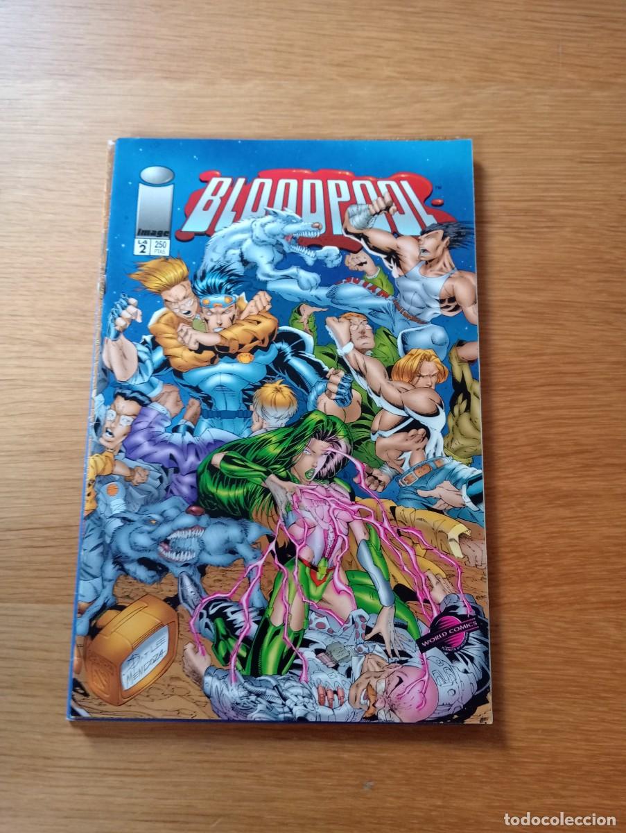 C&oacute;mics: COMPLETA. BLOODPOOL. 4 EJEMPLARES. GRAPA. PLANETA. IMAGE. WORLD C&Oacute;MICS. 1997. - Foto 3