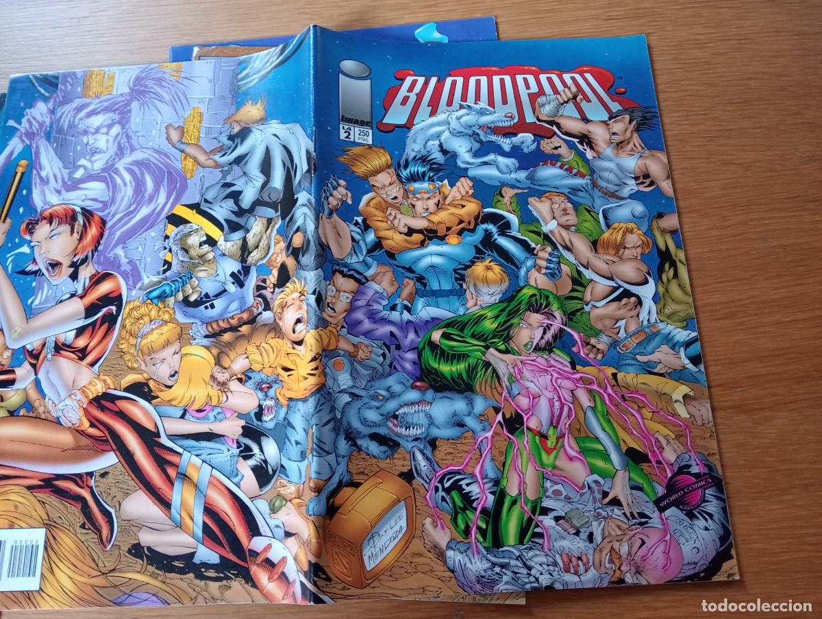 C&oacute;mics: COMPLETA. BLOODPOOL. 4 EJEMPLARES. GRAPA. PLANETA. IMAGE. WORLD C&Oacute;MICS. 1997. - Foto 6