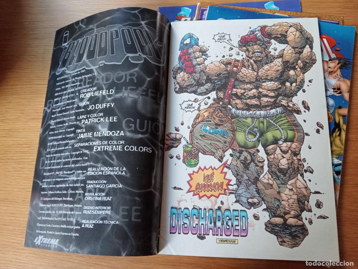 C&oacute;mics: COMPLETA. BLOODPOOL. 4 EJEMPLARES. GRAPA. PLANETA. IMAGE. WORLD C&Oacute;MICS. 1997. - Foto 7