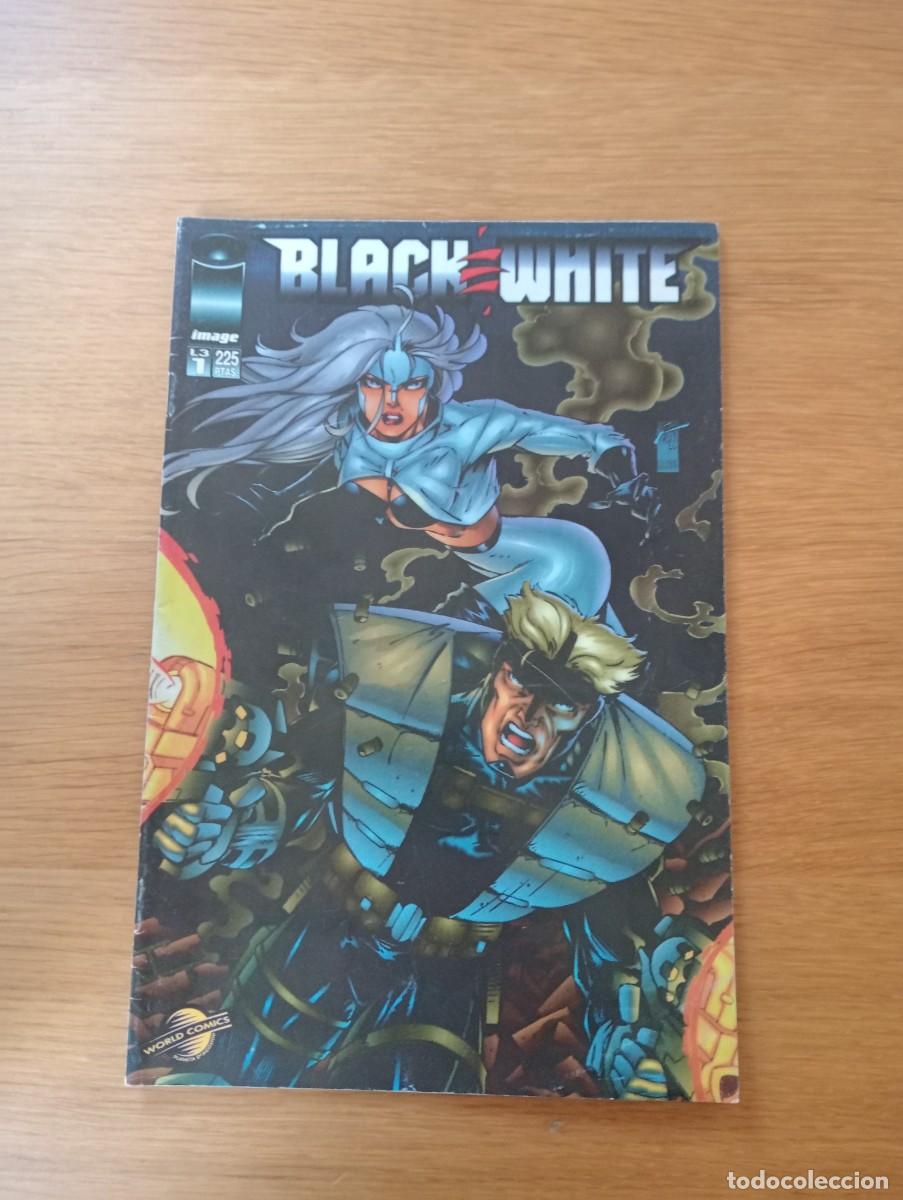 C&oacute;mics: BLACK & WHITE N.&ordm; 1 (DE 3). BLACK. GRAPA. PLANETA. IMAGE. WORLD C&Oacute;MICS. 1996. - Foto 1