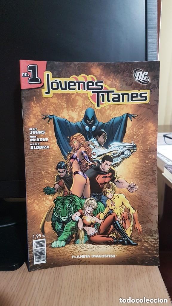 C&oacute;mics: JOVENES TITANES 16 numeros - Foto 1