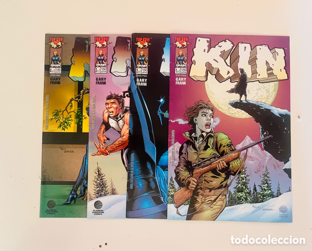 C&oacute;mics: COLECCI&Oacute;N KIN, 4 EJEMPLARES DE 6, (PLANETA COMICS) - Foto 1