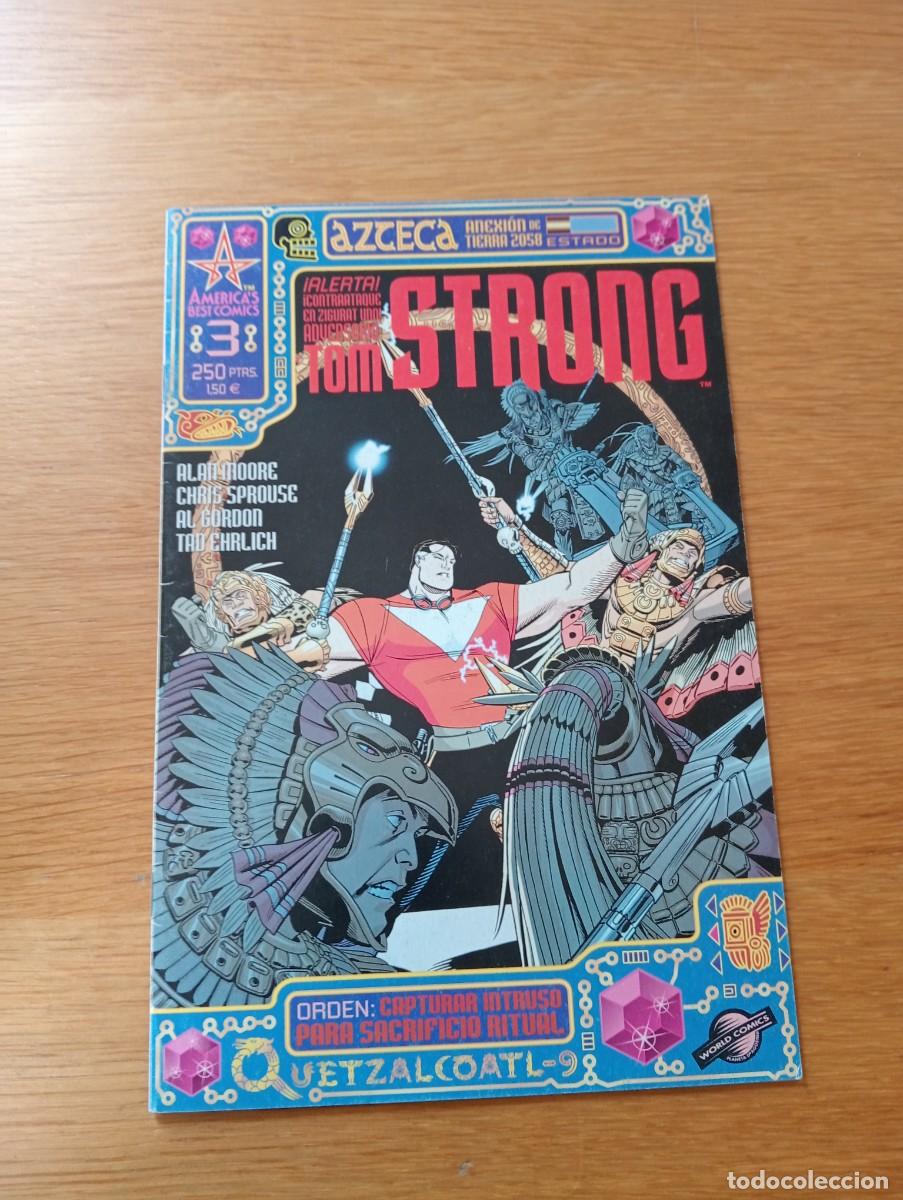 C&oacute;mics: TOM STRONG N.&ordm; 3 (DE 14). AZTECH NIGHTS. GRAPA. PLANETA. WORLD C&Oacute;MICS. 2000. - Foto 1