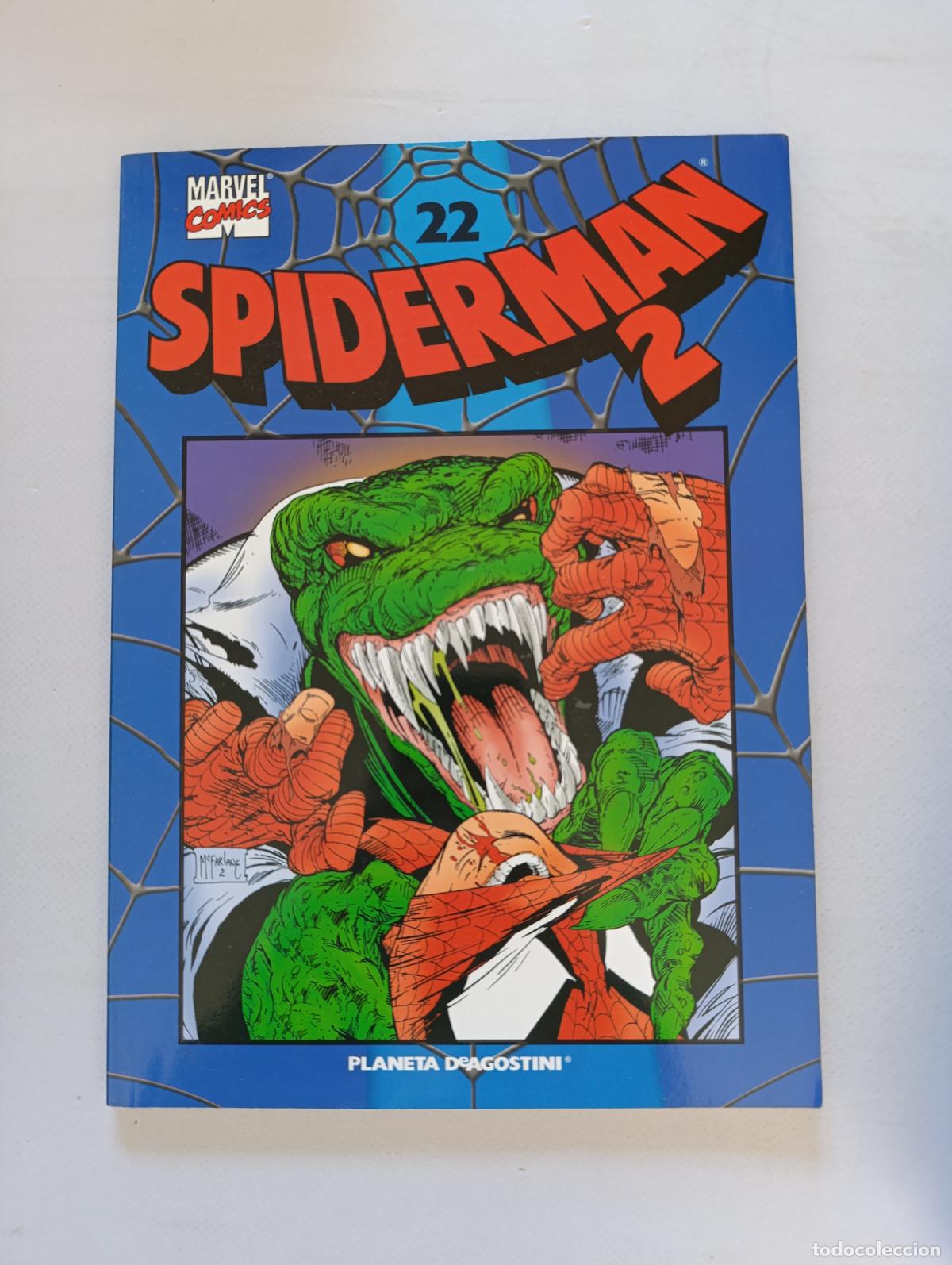 C&oacute;mics: SPIDERMAN 2 N&ordm; 22 - COLECCIONABLE AZUL - MARVEL - PLANETA (296) - Foto 1