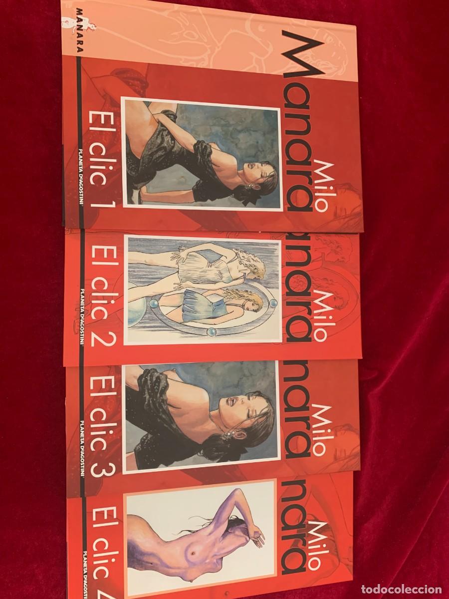 C&oacute;mics: COMIC; &laquo;EL CLIC&raquo; MILO MANARA COLECCI&Oacute;N COMPLETA VOL. 1-2-3-4 - Foto 12