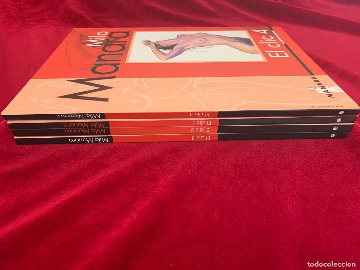 C&oacute;mics: COMIC; &laquo;EL CLIC&raquo; MILO MANARA COLECCI&Oacute;N COMPLETA VOL. 1-2-3-4 - Foto 13