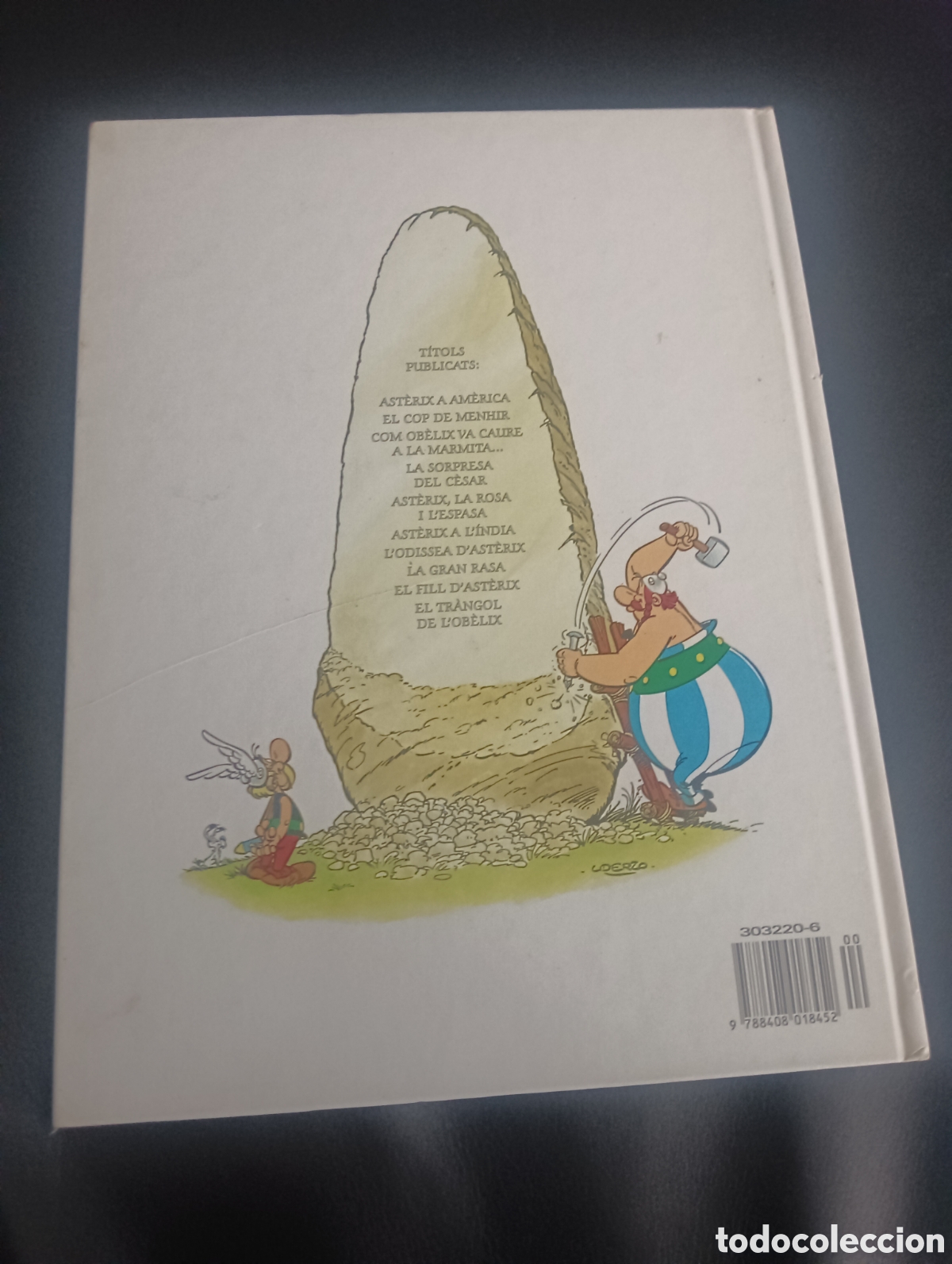 C&oacute;mics: Comic - Asterix - El tr&agrave;ngol de lObelix - Catal&aacute; - 1996 Planeta junior - Foto 4