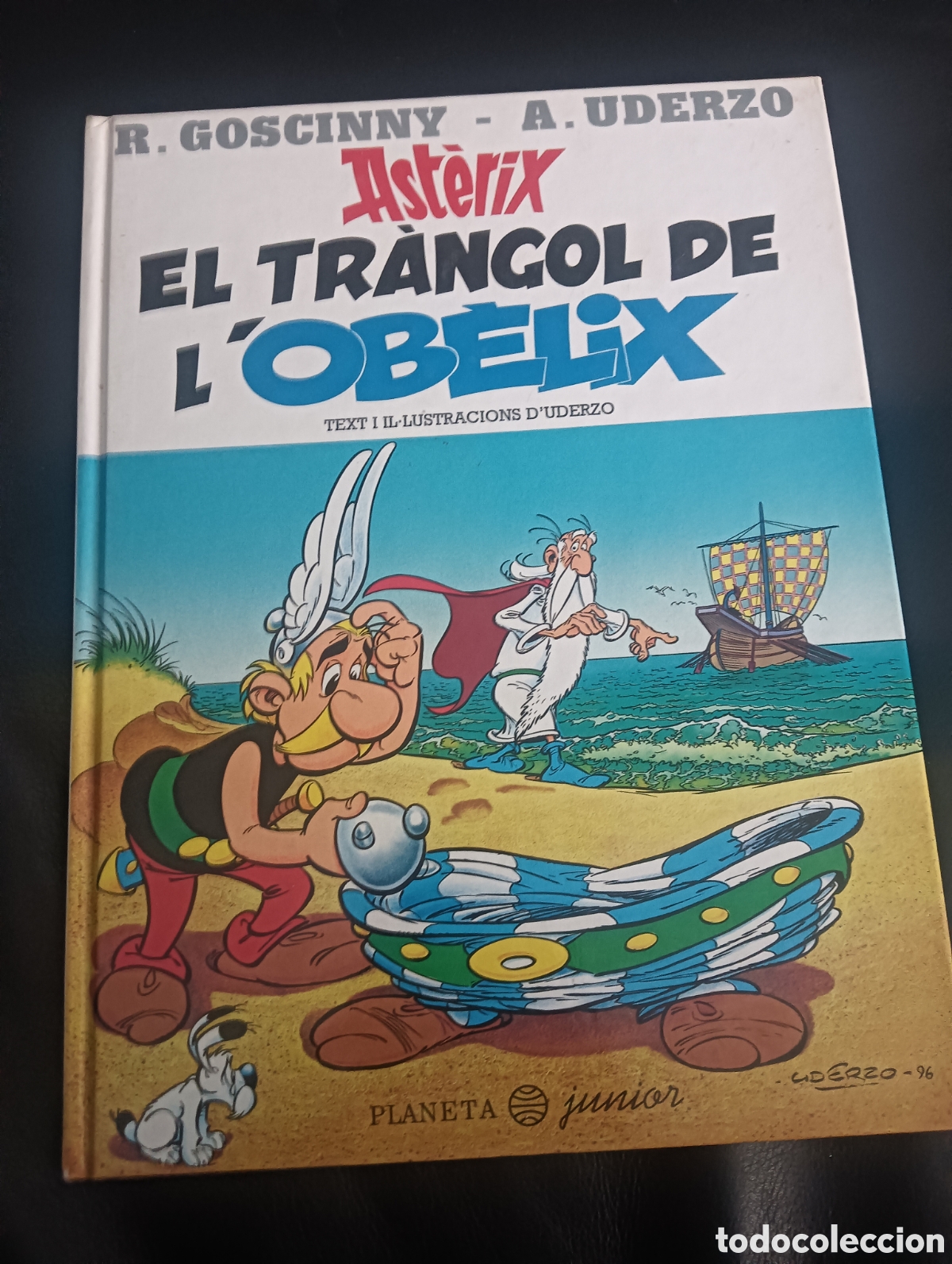 C&oacute;mics: Comic - Asterix - El tr&agrave;ngol de lObelix - Catal&aacute; - 1996 Planeta junior - Foto 1