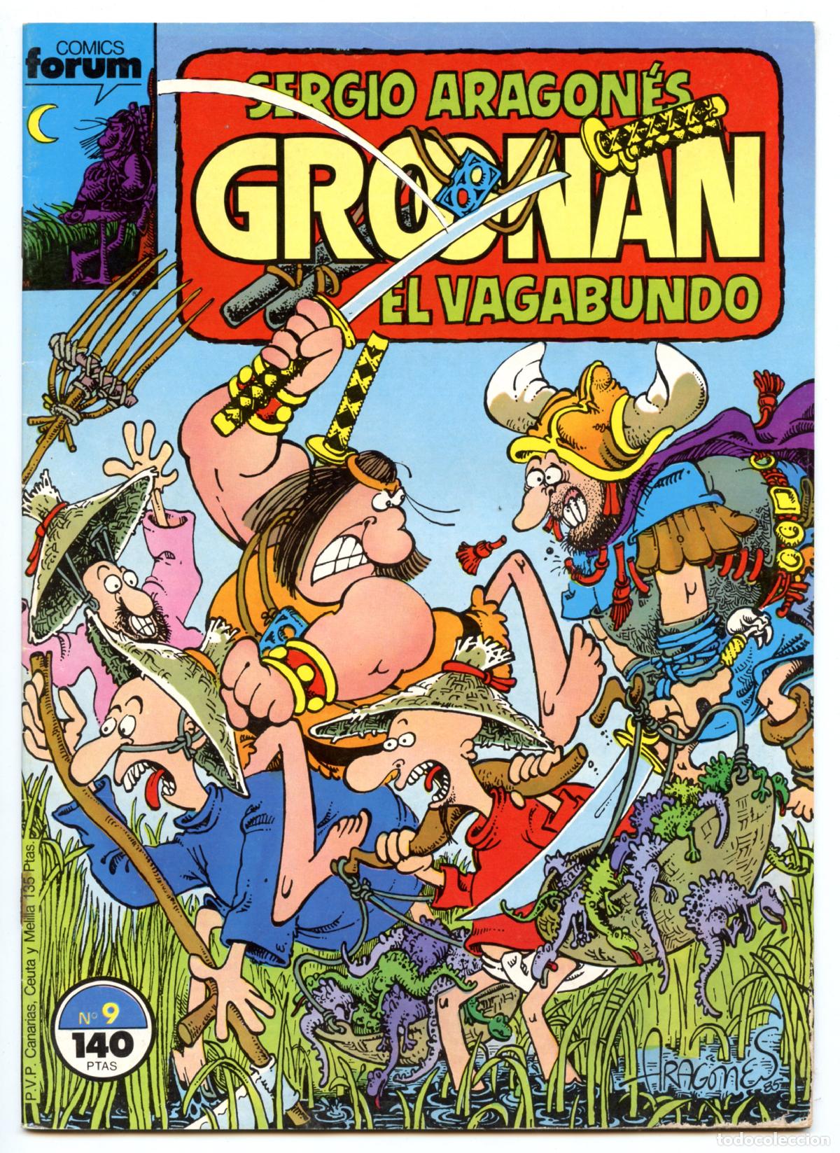 C&oacute;mics: GROONAN EL VAGABUNDO n.9 (Planeta, 1986) - Foto 1