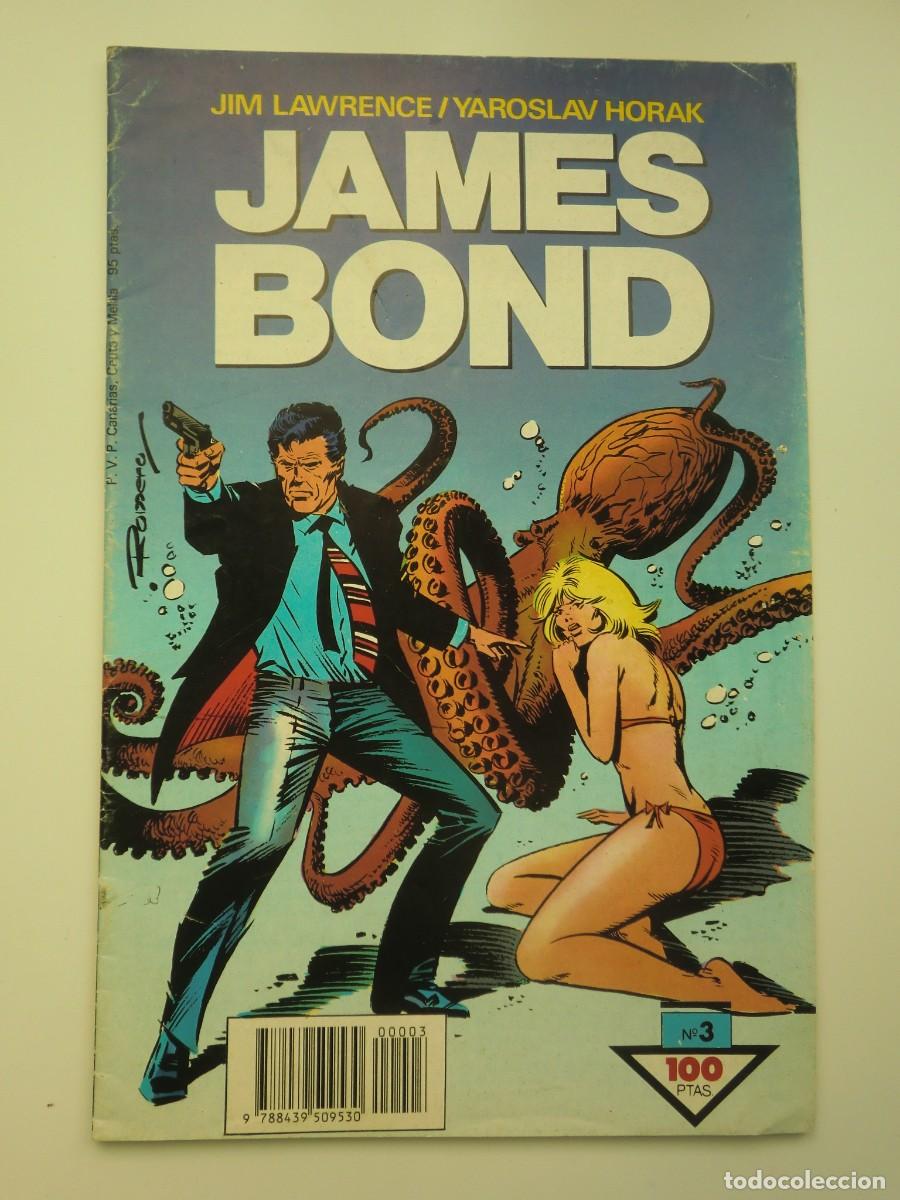 C&oacute;mics: C&oacute;mic JAMES BOND N&ordm; 3 (1988) de Editorial PLANETA - Foto 1