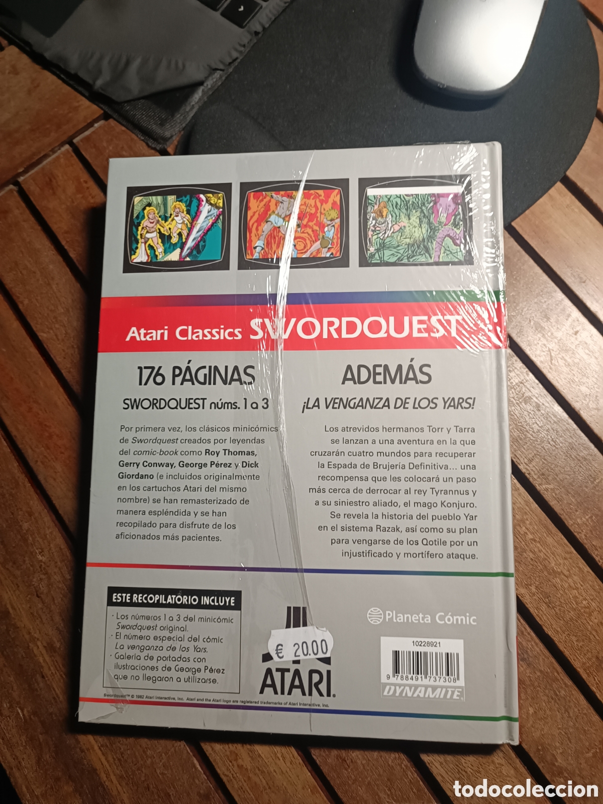 C&oacute;mics: SWORDQUEST ATARI CLASSICS THOMAS - CONWAY - P&Eacute;REZ - GIORDANO planeta comic 2019 - Foto 2