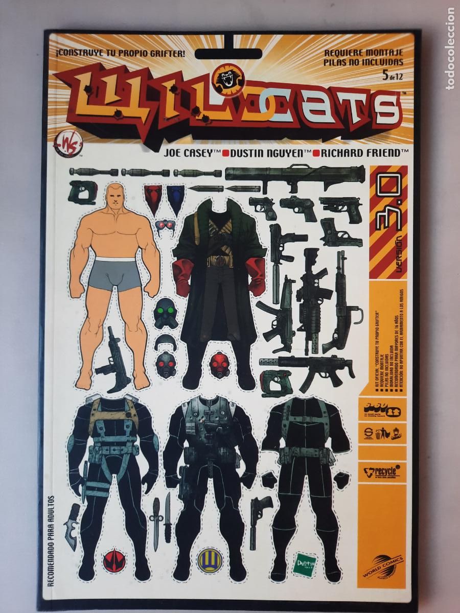C&oacute;mics: WILDCATS. VERSI&Oacute;N 3.0 N&ordm; 4,5 Y 6 DE 12 - ED. PLANETA - Foto 3