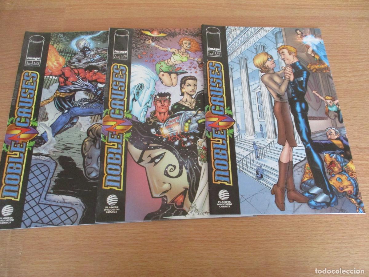 C&oacute;mics: IMAGE- NOBLE CAUSES, Ns&ordm;., 1,2,3 DE 9.- PLANETA - Foto 1