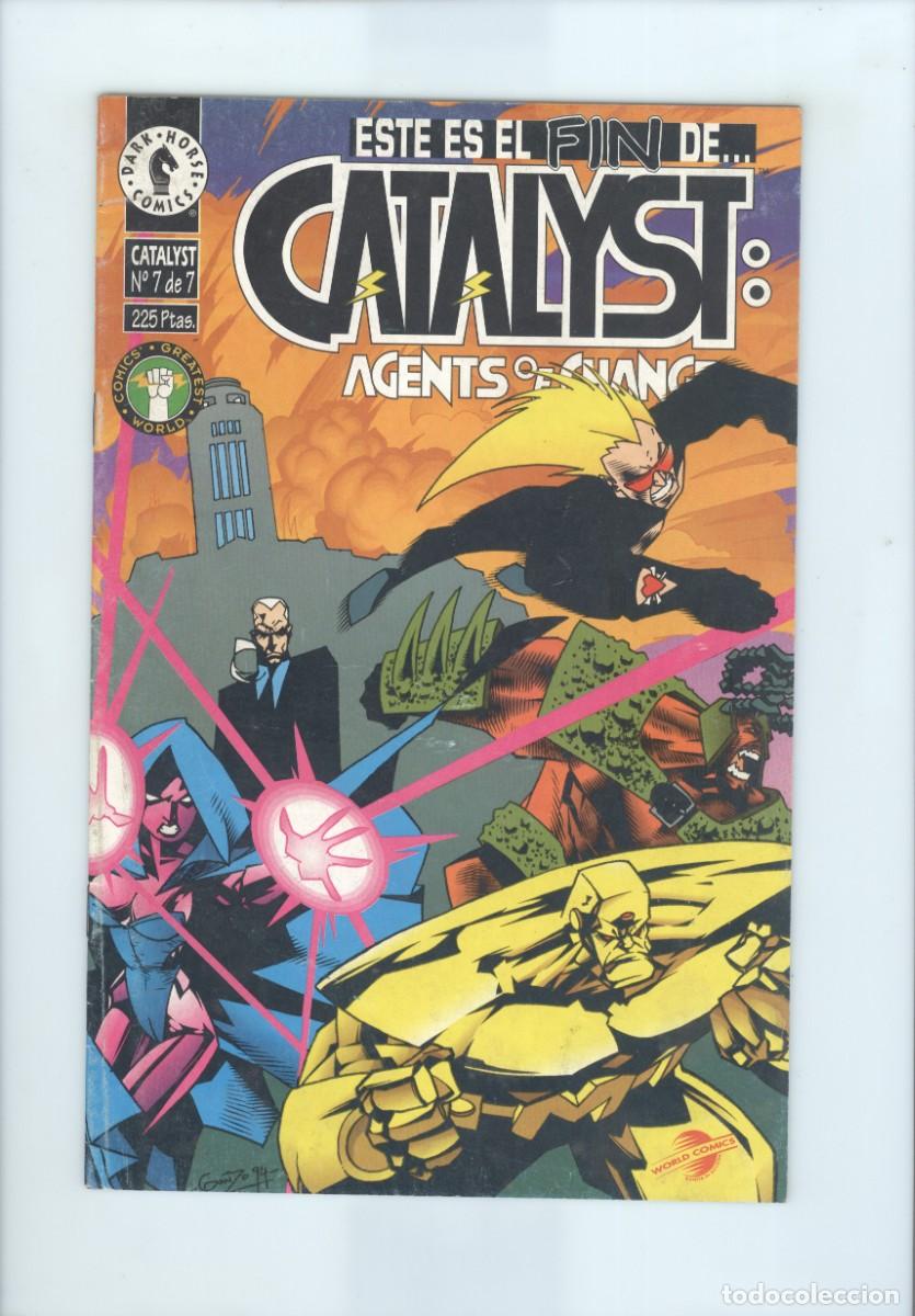Comics: Planeta. Dark horse. Catalyst. 7. Agents of change.