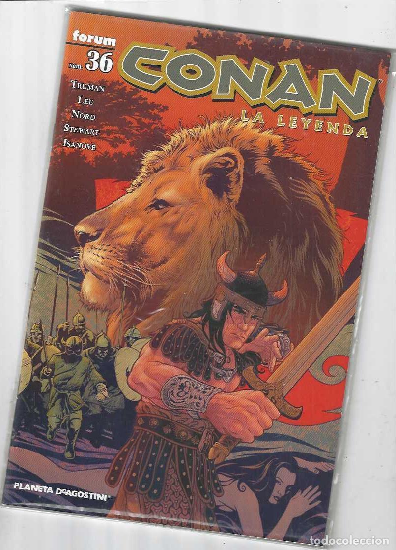 C&oacute;mics: CONAN - LA LEYENDA N&ordm; 36 - VOL. I - VOLUMEN 1 - PLANETA - MUY BUEN ESTADO
