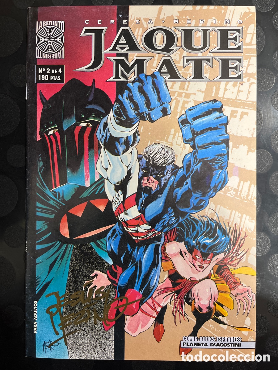 C&oacute;mics: JAQUE MATE N.2 L&Iacute;NEA LABERINTO de JES&Uacute;S MERINO y JUAN CARLOS CEREZA ( 1997 )