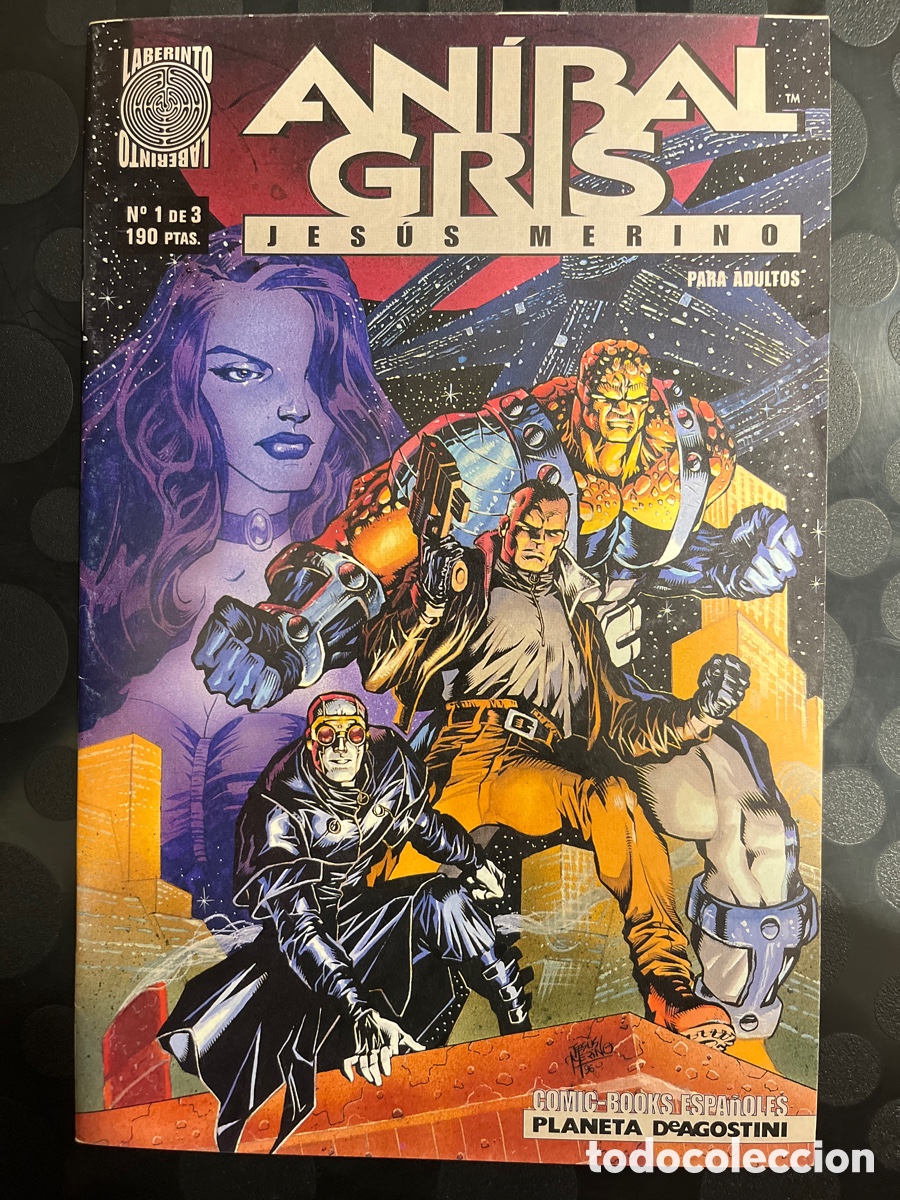 C&oacute;mics: AN&Iacute;BAL GRIS N.1 L&Iacute;NEA LABERINTO de JES&Uacute;S MERINO ( 1996 )