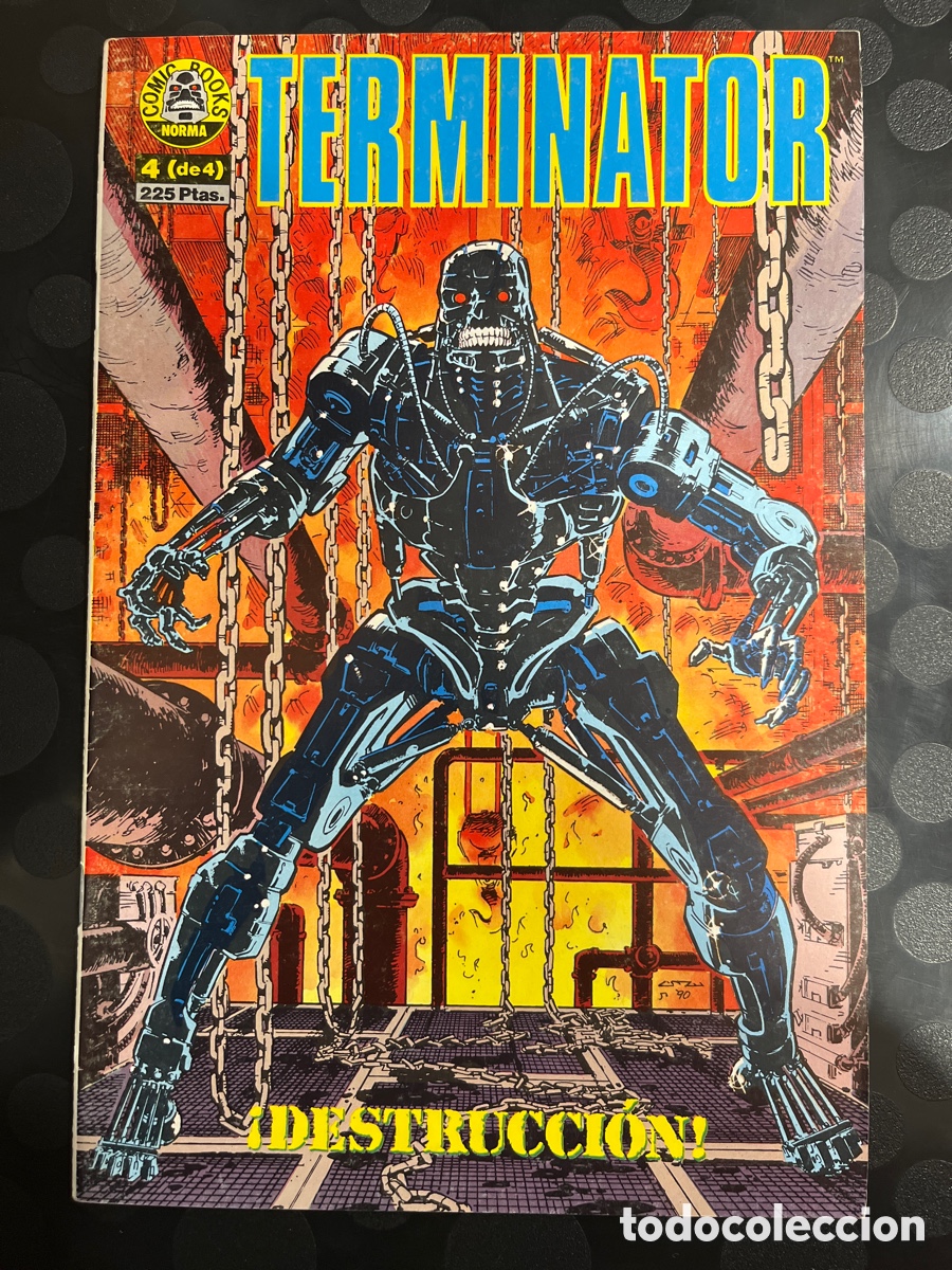 C&oacute;mics: TERMINATOR N.4 DESTRUCCI&Oacute;N !! NORMA C&Oacute;MIC BOOKS ( 1991/1992 )