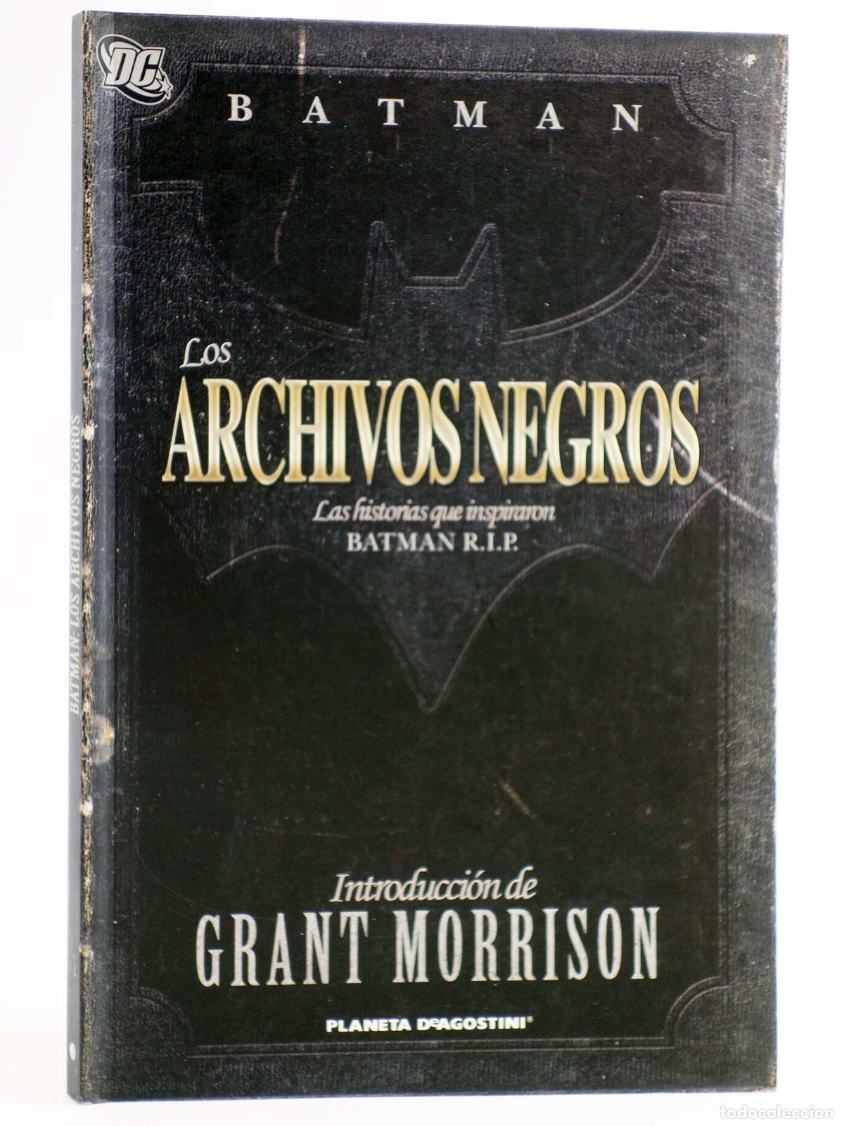 C&oacute;mics: BATMAN LOS ARCHIVOS NEGROS (Vvaa) Planeta, 2010