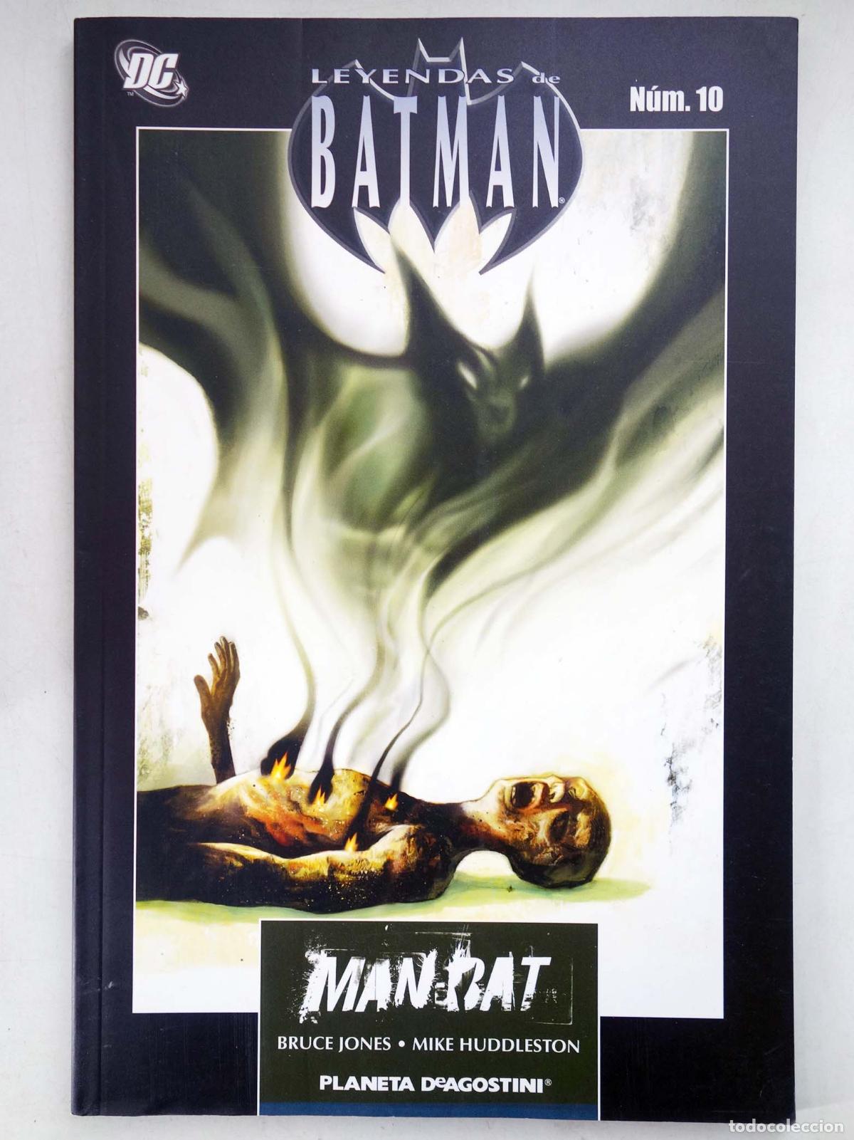 C&oacute;mics: LEYENDAS DE BATMAN TOMO 10. MAN BAT (Mike Huddleston/Bruce Jones) Planeta, 2008