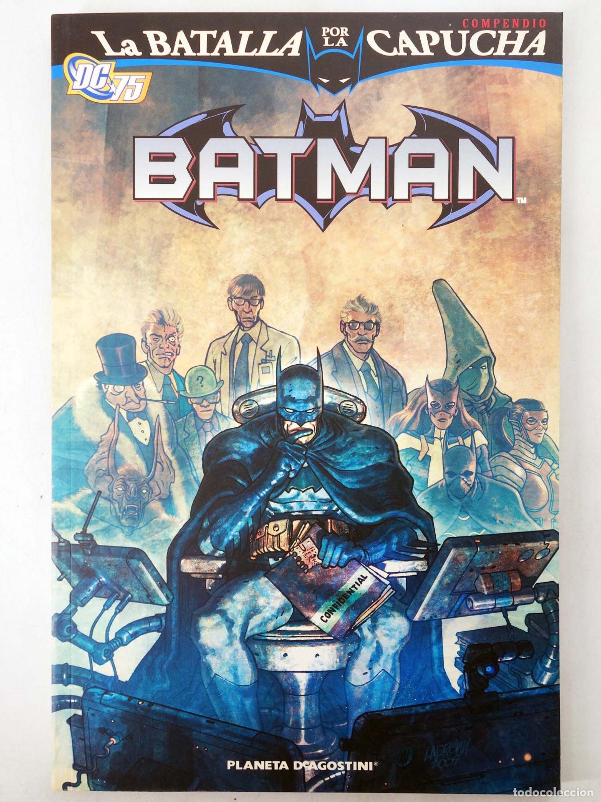 C&oacute;mics: BATMAN LA BATALLA POR LA CAPUCHA COMPENDIO (Vvaa) Planeta, 2010