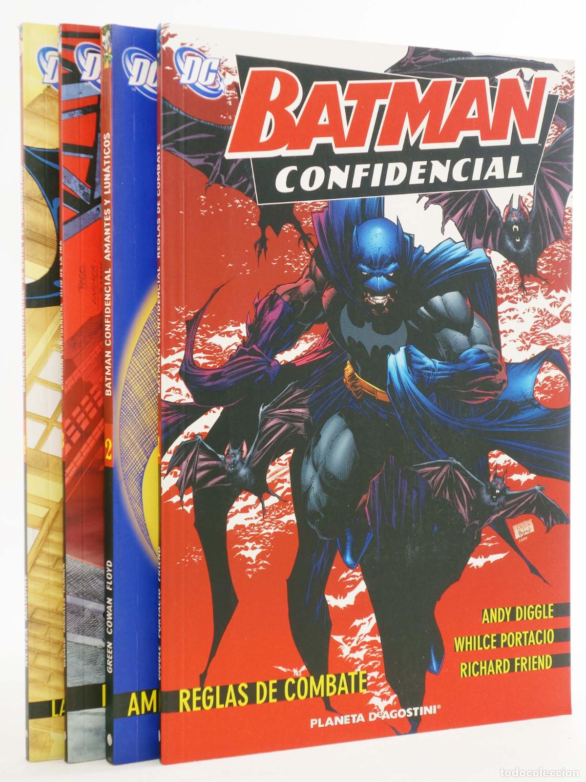 C&oacute;mics: BATMAN CONFIDENCIAL 1 A 4. Planeta, 2009