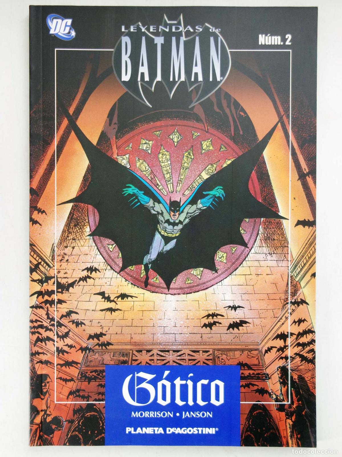 C&oacute;mics: LEYENDAS DE BATMAN TOMO 2. G&Oacute;TICO (Grant Morrison/Klaus Janson) Planeta, 2007