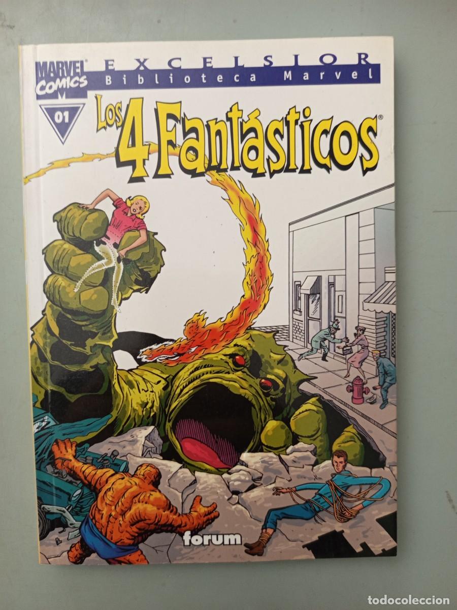 C&oacute;mics: Excelsior biblioteca Marvel los 4 fant&aacute;sticos 01 - Foto 1