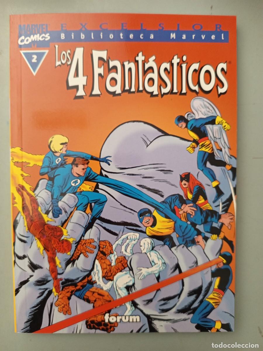 C&oacute;mics: Excelsior biblioteca Marvel los 4 fant&aacute;sticos 2
