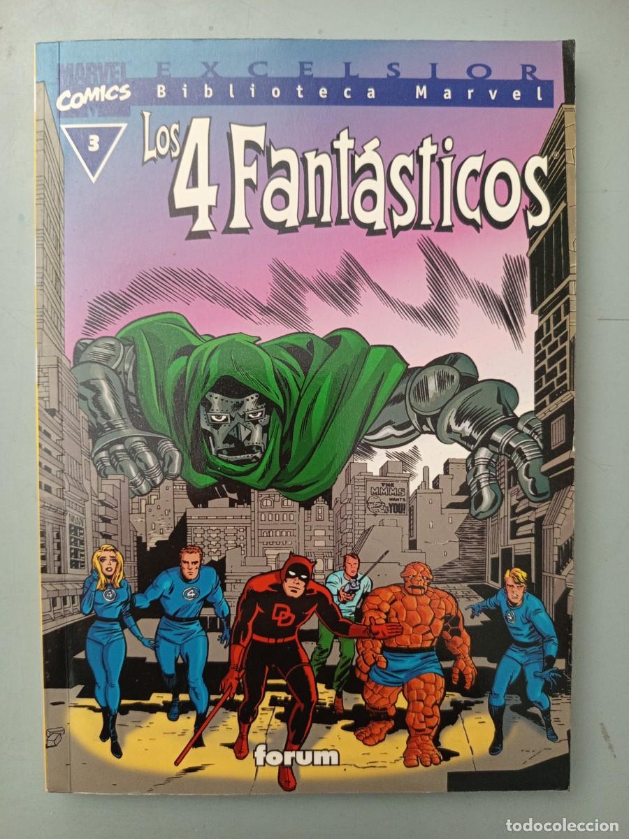 C&oacute;mics: Excelsior biblioteca Marvel los 4 fant&aacute;sticos 3