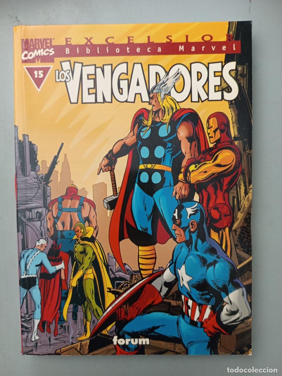 C&oacute;mics: Excelsior biblioteca Marvel los Vengadores 15