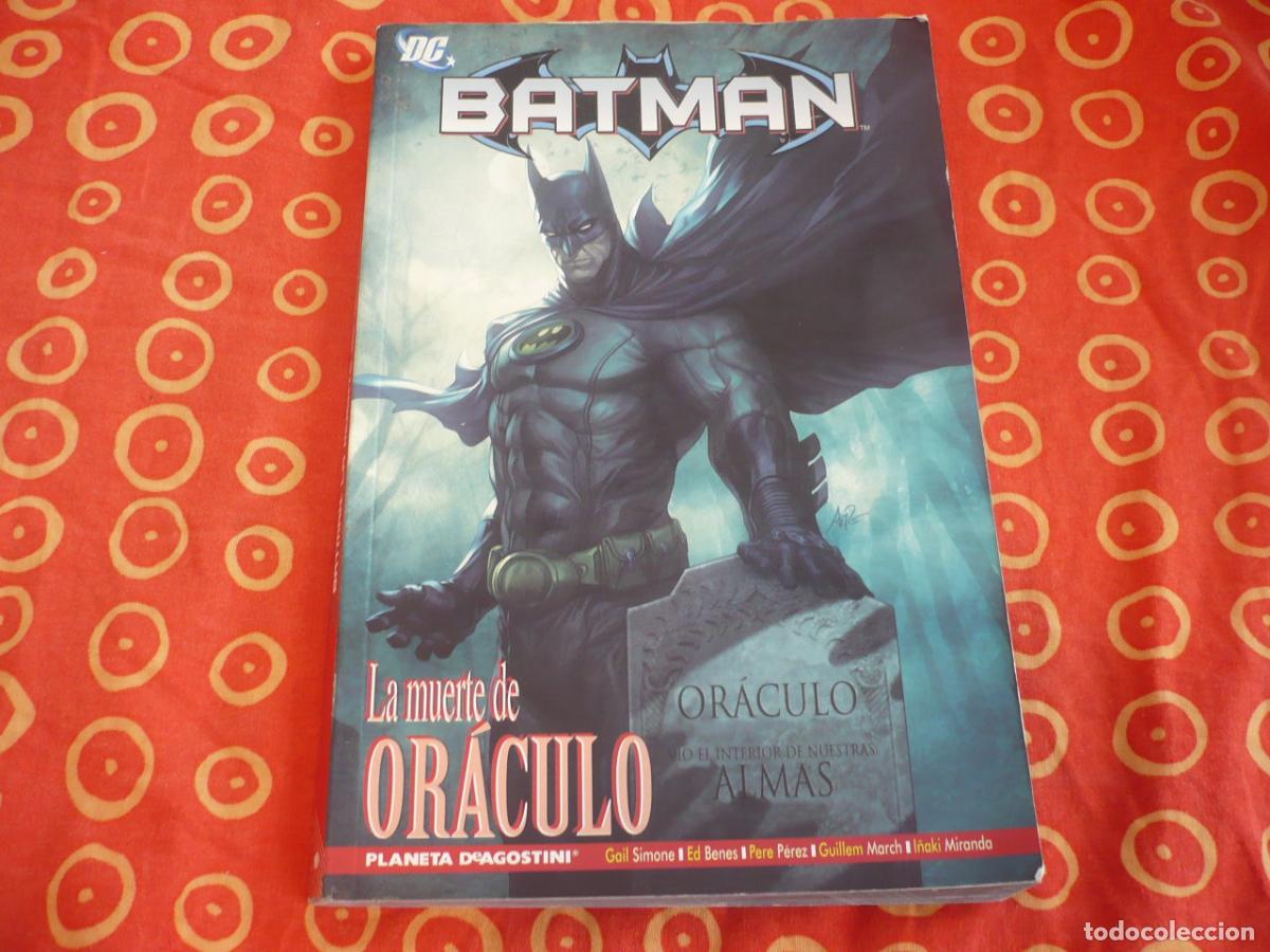 C&oacute;mics: BATMAN LA MUERTE DE ORACULO ( GAIL SIMONE ED BENES ) PLANETA DC AVES DE PRESA