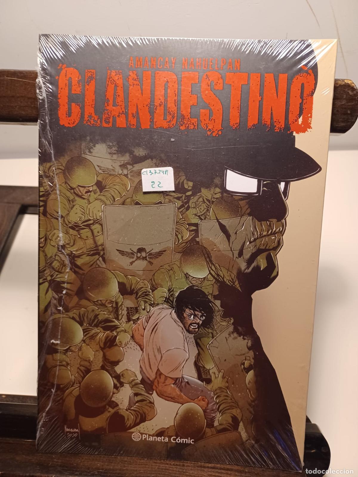 C&oacute;mics: Clandestino/ Amancay Nahuelpan - Amancay Nahuelpan