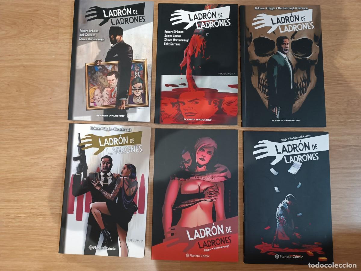 C&oacute;mics: LADRON DE LADRONES. KIRKMAN. DIGGLE. TOMOS 1, 2. 3. 4. 5 y 6. PLANETA.
